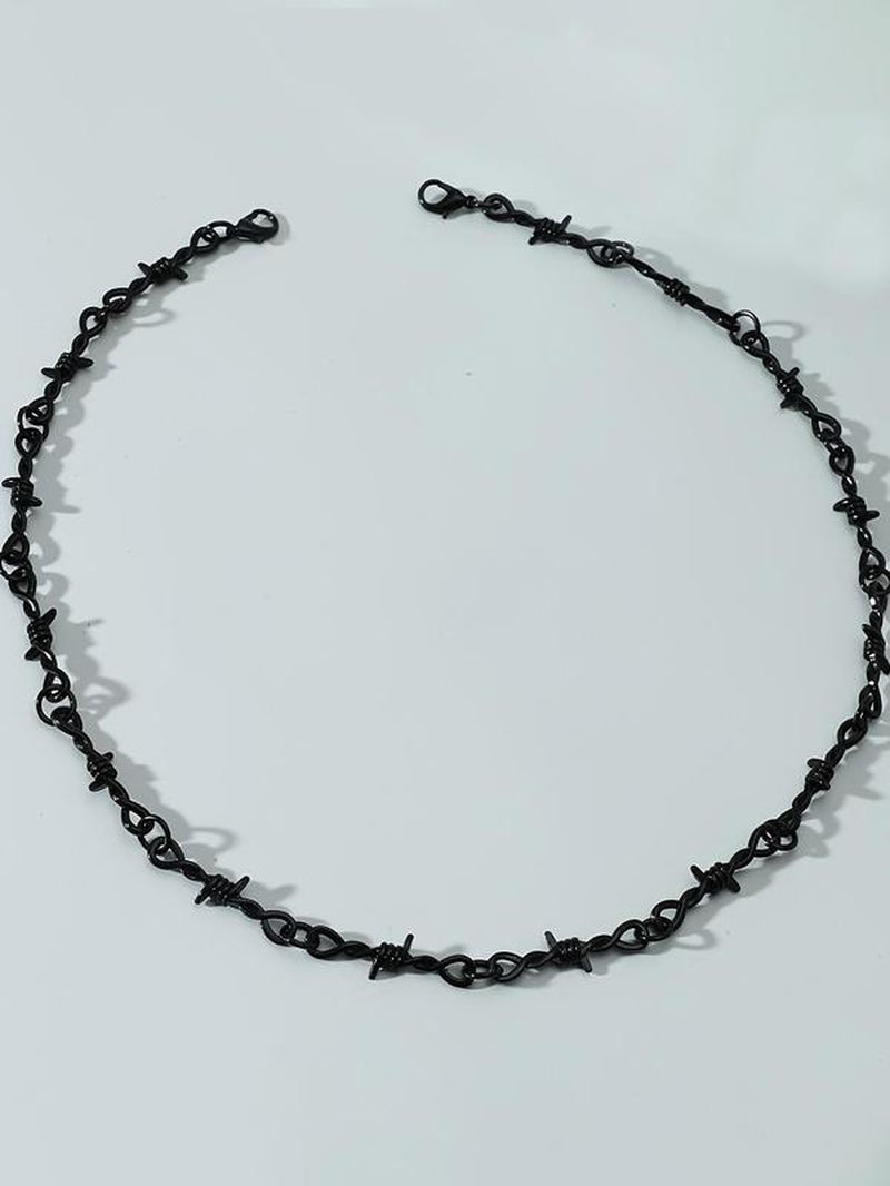 Vintage Street Style Chunky Chain Necklace